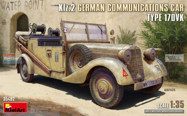 ミキミニ2 MIA35492 1:35 Miniart Kfz.2 German Communications Car Type 170VK
