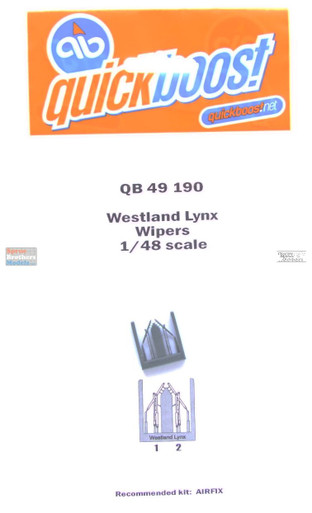 QBT49190 1:48 Quickboost Westland Lynx Wipers (AFX kit) - Sprue
