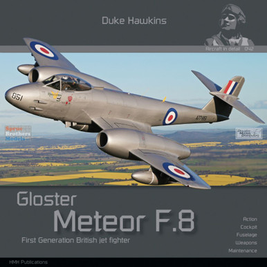 DHBDH042 Duke Hawkins Book - Gloster Meteor F.8 - Sprue Brothers
