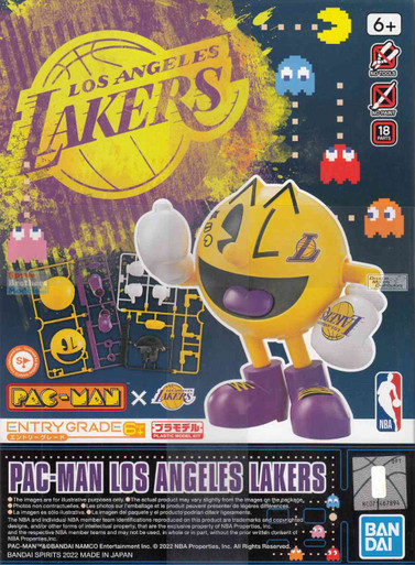 BAN2593839 Bandai Pac-Man Los Angeles Lakers [Entry Grade] - Sprue