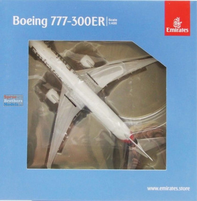 GEMGJ2318 1:400 Gemini Jets Emirates B777-300ER Reg #A6-EQH (pre