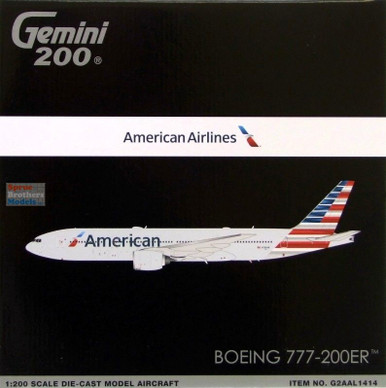 Gemini 1/200 777-200ER アメリカン航空 GEMG21414 1:200 Gemini Jets American Airlines B777-200ER Reg