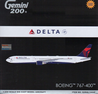 トランプ GEMINI Superfly Phantom set GEMG21444F 1:200 Gemini Jets Delta Airlines B767-400 Reg N842MH
