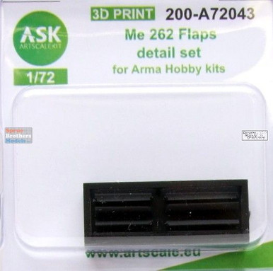 ASKA72043 1:72 ASK/Art Scale Me262 Flaps Set (ARM kit) - Sprue