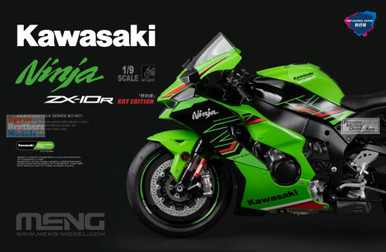 MNGMT007T 1:9 Meng Kawasaki Ninja ZX-10R Motorcycle KRT Edition