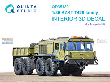 QTSQD35182 1:35 Quinta Studio 3D Decal - KZKT-7428 Family (TRP kit
