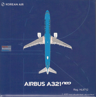 NGM13151 1:400 NG Model Korean Air Airbus A321neo Reg #HL8712 (pre