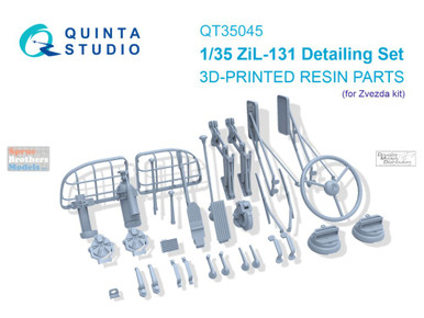 QTSQT35045 1:35 Quinta Studio ZIL-131 Detailing Set (ZVE kit