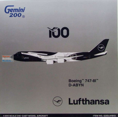 GEMG21513 1:200 Gemini Jets Lufthansa B747-8i Reg #D-ABYN '100