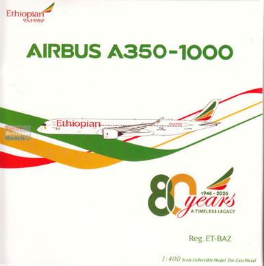 NGM57035 1:400 NG Model Ethiopian Airlines Airbus A350-1000 Reg