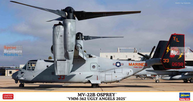 HAS02530 1:72 Hasegawa MV-22B Osprey 'VMM-362 Ugly Angels 2025