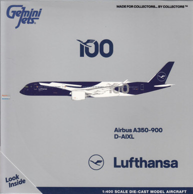 GEMGJ2409 1:400 Gemini Jets Lufthansa Airbus A350-900 Reg #D-AIXL