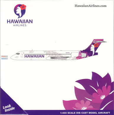 GEMGJ2437 1:400 Gemini Jets Hawaiian Airlines B717-200 Reg #N494HA