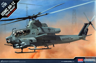 ACA12127 1:35 Academy USMC AH-1Z Viper Cobra 'Shark Mouth' - Sprue