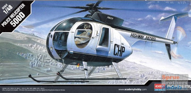 ACA12249 1:48 Academy Hughes 500D Police Helicopter - Sprue