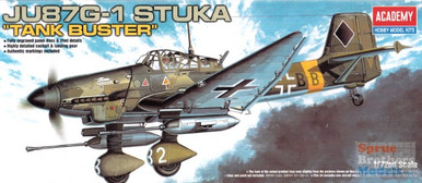 ACA12450 1:72 Academy Ju 87G-1 Stuka 