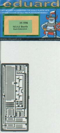 EDU35598 1:35 Eduard PE M1A1 Abrams Bustle Rack Extension #35598 ...