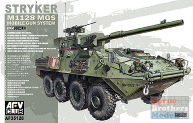AFV35128 1:35 AFV Club Stryker M1128 MGS Mobile Gun System - Sprue 