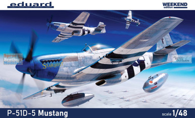 EDU84172 1:48 Eduard Weekend Edition - P-51D-5 Mustang - Sprue