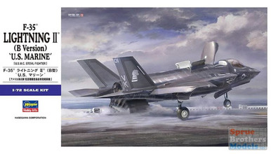 HAS01576 1:72 Hasegawa F-35B Lightning II 'US Marine' - Sprue