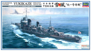 HAS40022 1:350 Hasegawa IJN Destroyer Type KOH Yukikaze (Operation Ten-Go  1945)