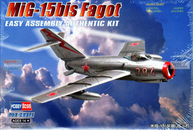 HBS80263 1:72 Hobby Boss MiG-15bis Fagot - Sprue Brothers Models LLC