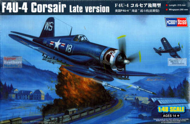 HBS80387 1:48 Hobby Boss F4U-4 Corsair Late - Sprue Brothers