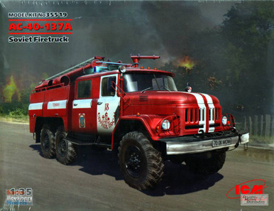 ICM35519 1:35 ICM AC-40-137A Soviet Firetruck - Sprue Brothers