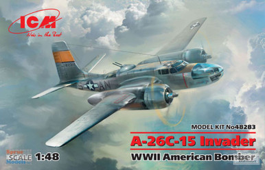 ICM48283 1:48 ICM A-26C-15 Invader WW2 American Bomber - Sprue