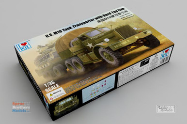 その他 U.S. M19 Tank Transporter 1/35 1/35 i Love Kit US M19 Tank Transporter w/Soft Top Cab - Squadron.com