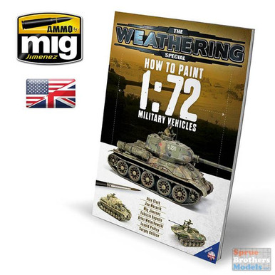 AMMO MIG 1/72戦車模型塗装テクニック 英語版 AMM6019 AMMO by Mig - The Weathering Special: How to Paint 1:72