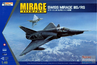 (未使用･未開封品)　キネティック 1/48 エアクラフトシリーズ ミラージュIIIS/RS スイス空軍 プラモデル K48058 0pbj0lf 未使用・未開封品) キネティック 1/48 エアクラフトシリーズ
