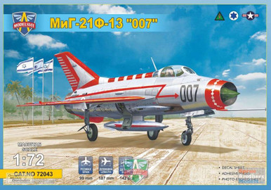 MDV72043 1:72 Modelsvit MiG-21F-13 