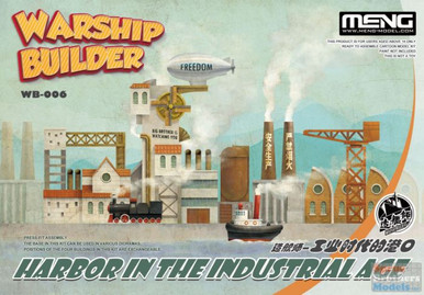 【markun1024】ビンテージ ミニチュア アンビル セット MNGWB006 Meng Warship Builder - Harbor in the Industrial Age
