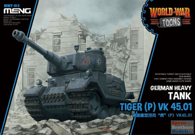 19：MP4.0　MGC68　トイガン ジャンク品 MNGWWT015 Meng World War Toons - Tiger (P) VK 45.01 German Heavy