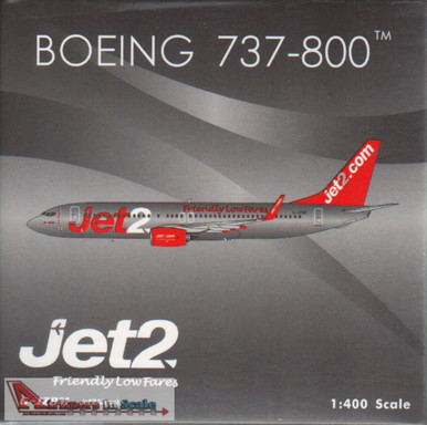 PHX04260 1:400 Phoenix Model Jet2 Boeing 737-800(W) Reg #G-JZBM