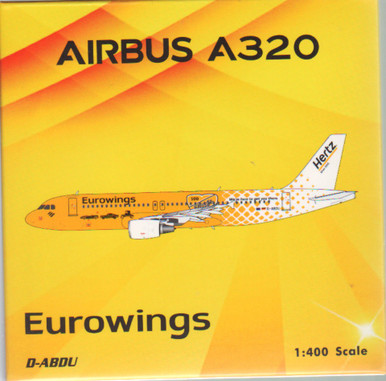 PHX04287 1:400 Phoenix Model Eurowings Airbus A320-200 Reg