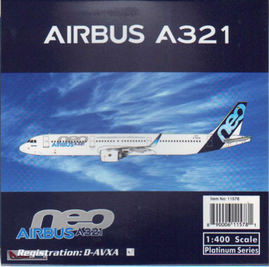 PHX11578 1:400 Phoenix Model Airbus A321neo Reg #D-AVXA (pre