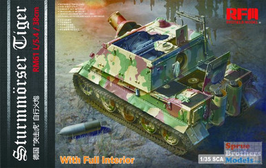 RFMRM5012 1:35 Rye Field Model Sturmmorser Tiger with Full