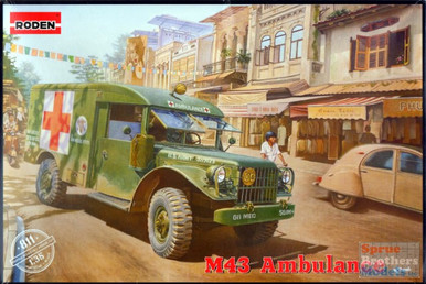 ROD811 1:35 Roden M43 Ambulance - Sprue Brothers Models LLC