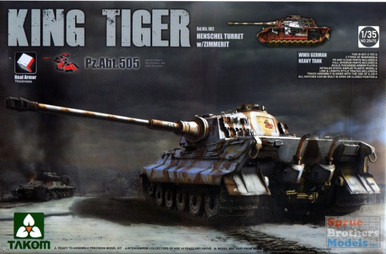 TAK02047S 1:35 Takom King Tiger Sd.Kfz.182 Henschel Turret with