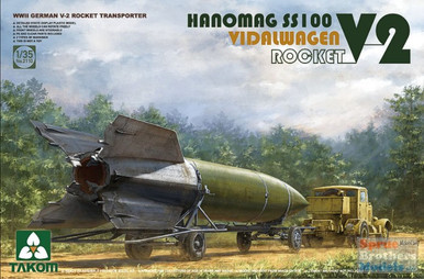 Takom Hanomag SS100 + Millerwagen + V2 Rocket 1/72 - 5001 Takom Hanomag SS100 + Millerwagen + V2 Rocket 1/72 - 5001