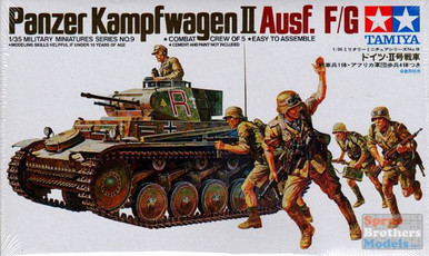 Tamiya Model Kits TAMIYA 35009 PANZERKAMPFWAGEN II Ausf. F/G