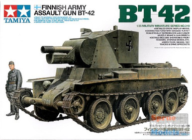 TAM35318 1:35 Tamiya BT-42 Finnish Army Assault Gun #35318 - Sprue