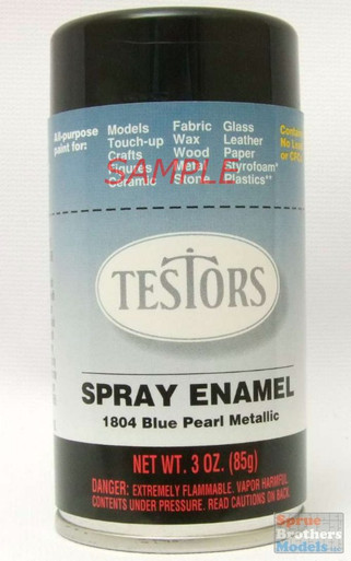 TES1240 Testors Spray Enamel 3oz - Gloss Brown