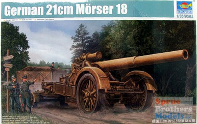 1:35 TRUMPETER KIT German 21 Cm Morser 18 Heavy Artillery TR02314