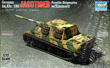 TRP07294 1:72 Trumpeter Sd.Kfz.186 Jagdtiger Porsche w/Zimmerit