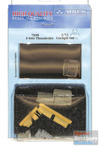 ARS7058 1:72 Aires F-84G Thunderjet Cockpit Set (TAM kit) - Sprue