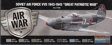 VAL71198 Vallejo Model Air Set - Soviet Air Force VVS 1943-1945
