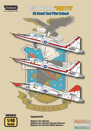 WPDDEC48005 1:48 Wolfpack Decal - T-38A Talon 